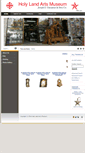 Mobile Screenshot of holylandartsmuseum.org